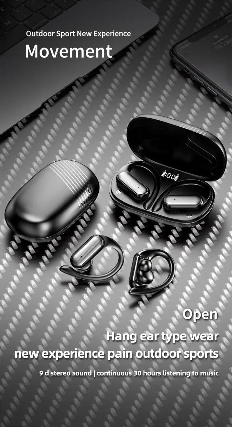 A520 Bluetooth 5.3 Wireless Headset – HD Stereo, Sweatproof – audio-accessory