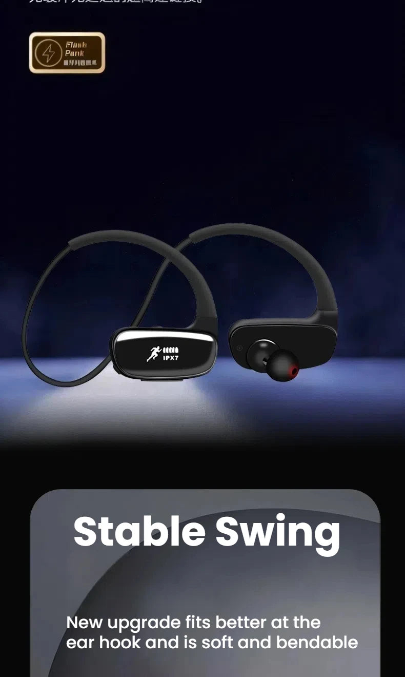 SUOMEIJA SM808 Bluetooth 5.3 Neckband Earphones – ANC & MP3 Mode – audio-accessory