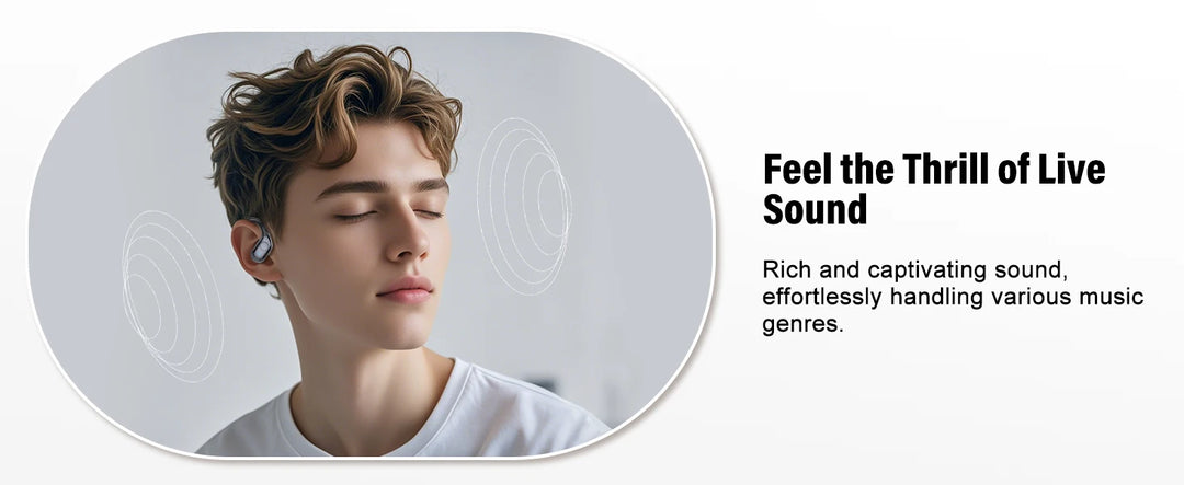 GDLYL TWS Bluetooth Ear Hook Earphones with 75H Battery – audio-accessory