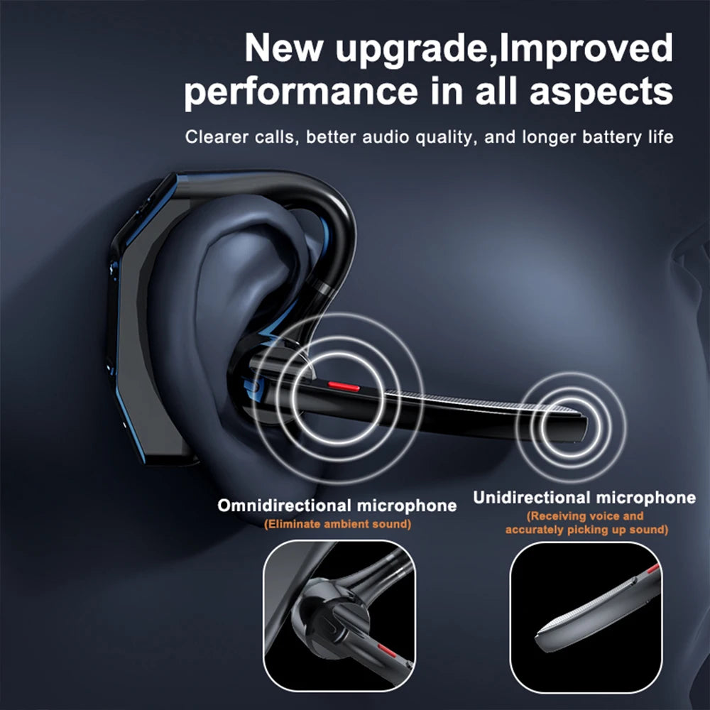CUGUU V23 Bluetooth Headset – ENC Noise Reduction, 20H Talk – audio-accessory