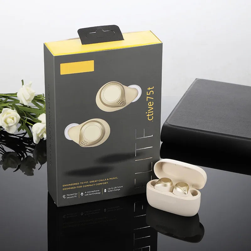 75t Bluetooth Earbuds – True Wireless Stereo for Sports & Calls – audio-accessory