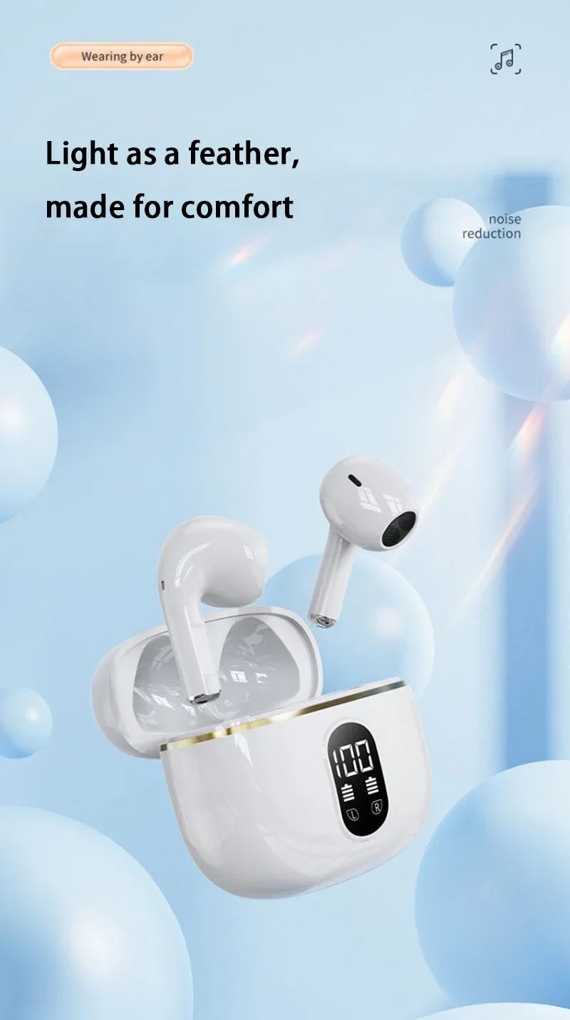 DIXSG TWS Bluetooth 5.2 Earphones – ANC, Touch Control, Low Latency