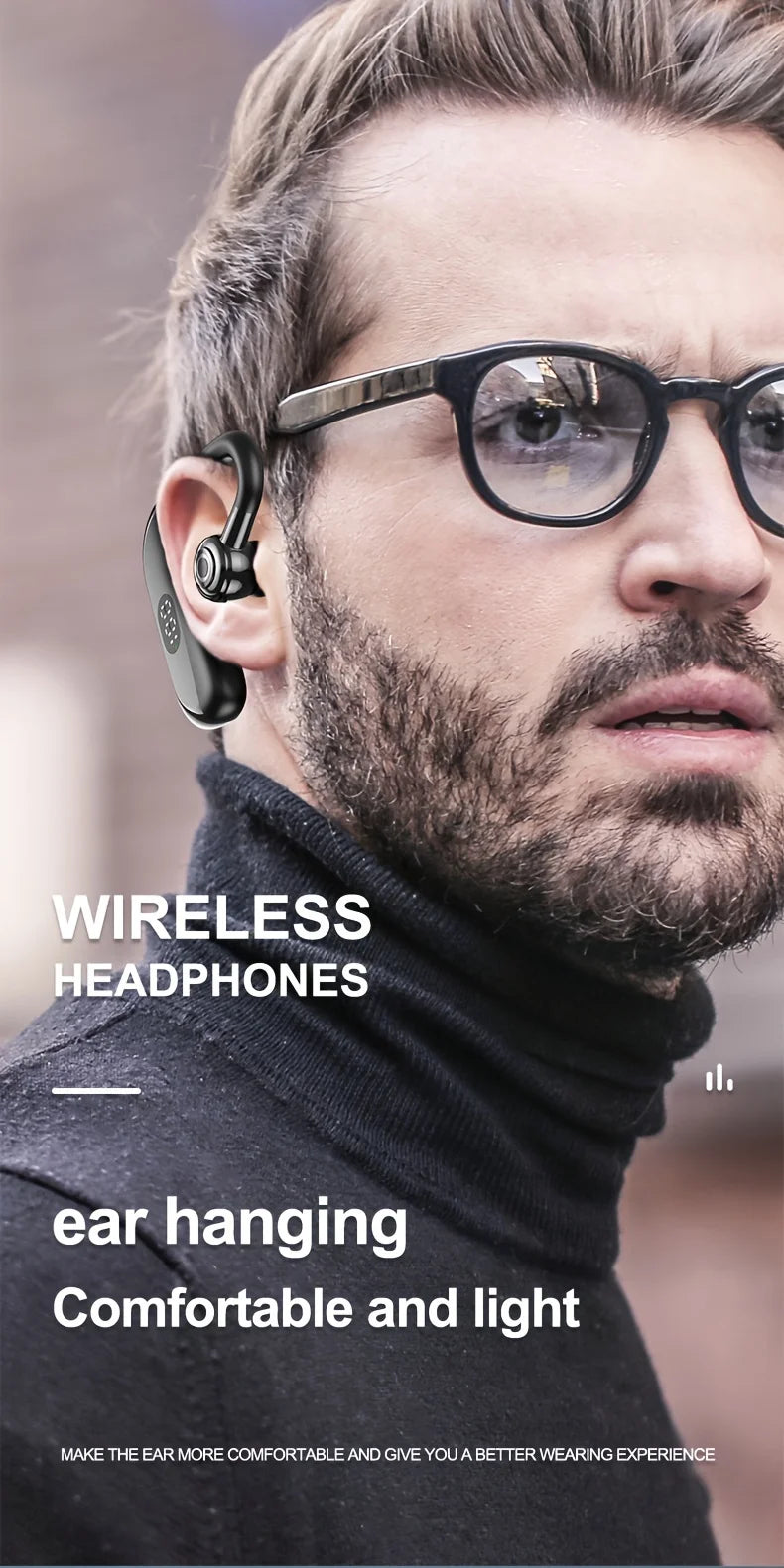 Oein Bluetooth Earphones – ANC, Wireless In-Ear, HiFi Sound