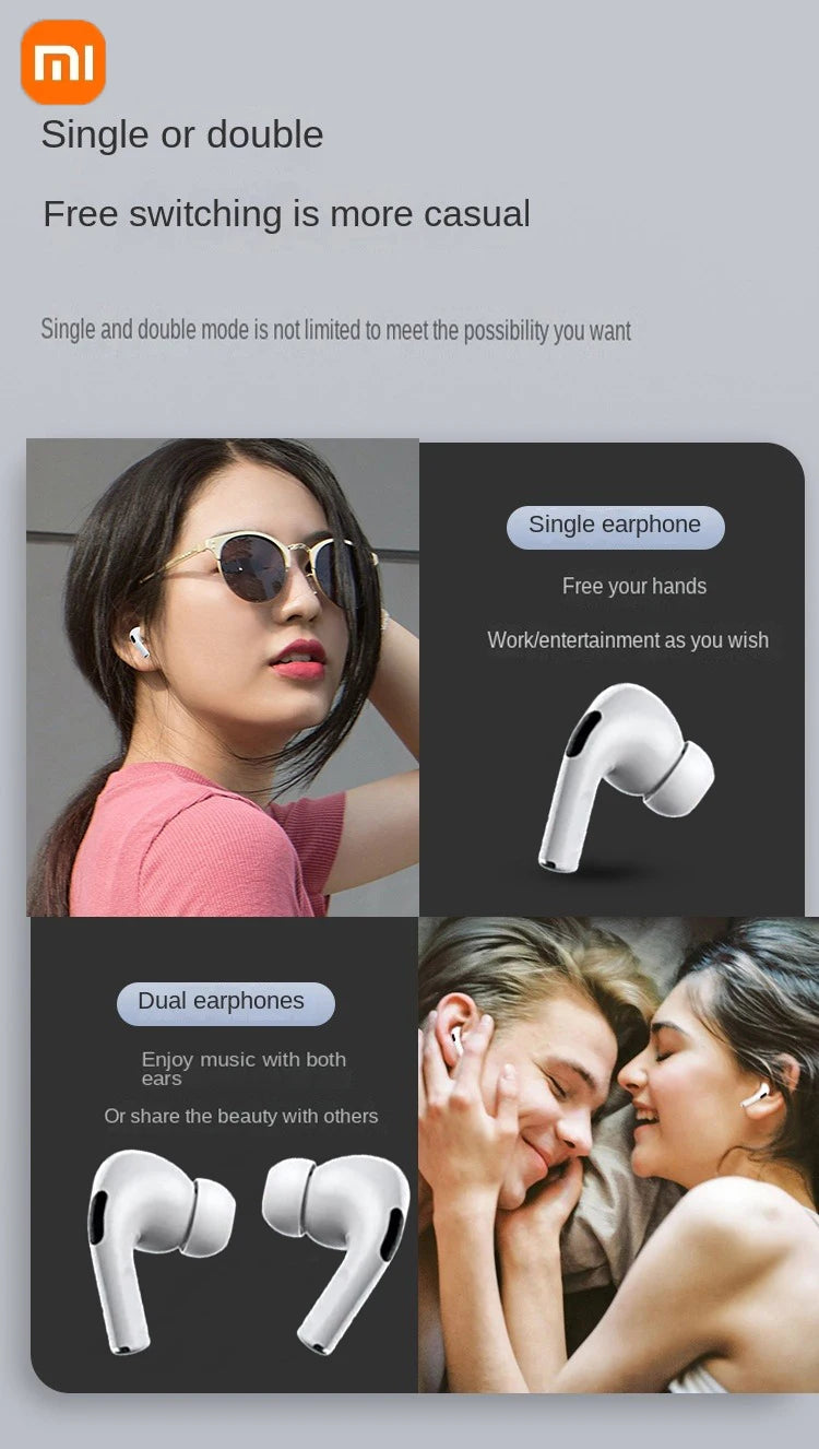 Redmi ANC Wireless In-Ear Headphones – Bluetooth 5.2 HiFi Earbuds for Gaming & Sports
