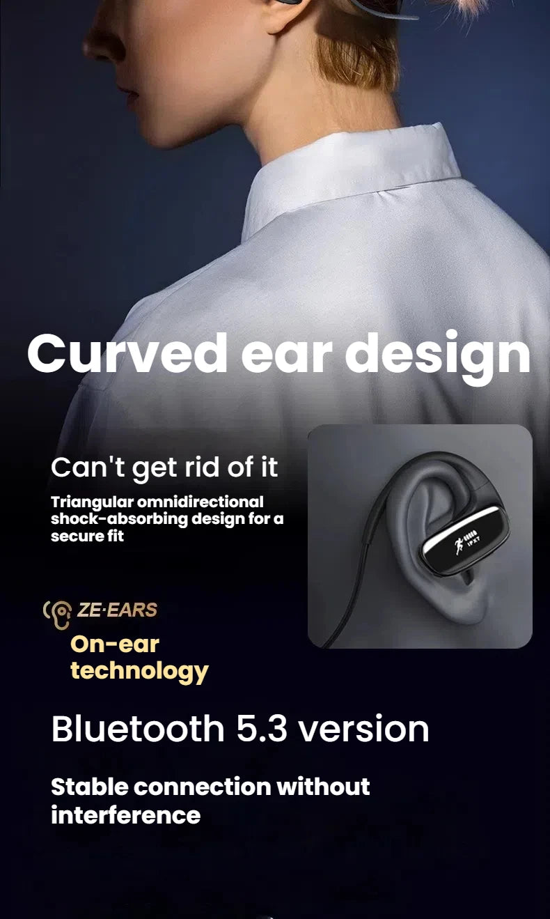 SUOMEIJA SM808 Bluetooth 5.3 Neckband Earphones – ANC & MP3 Mode – audio-accessory
