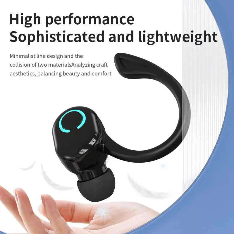 Kebidumei Bluetooth 5.2 Ear Hook Headphone | ANC & Waterproof