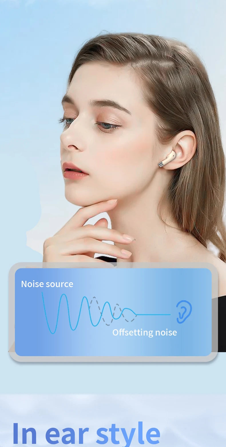 Kebidumei Bluetooth 5.4 Earbuds – ANC, 300H Standby, Waterproof