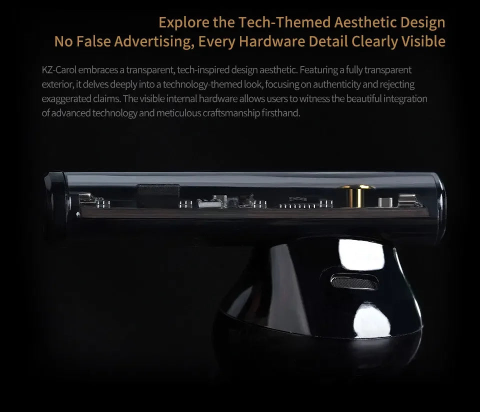 KZ Carol TWS Earphones – Hybrid ANC, 42H Battery, Low Latency