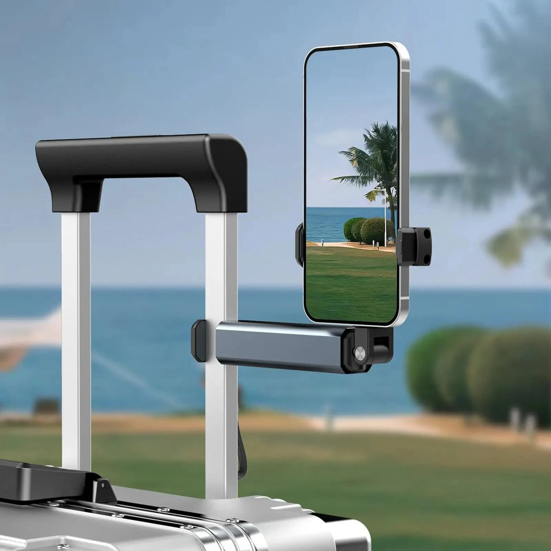 Airplane Phone Holder Clip – Travel-Ready, Foldable, Universal Fit