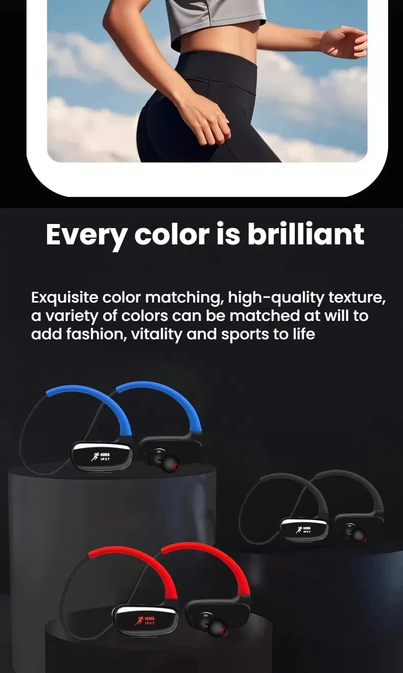 SUOMEIJA SM808 Bluetooth 5.3 Neckband Earphones – ANC & MP3 Mode – audio-accessory