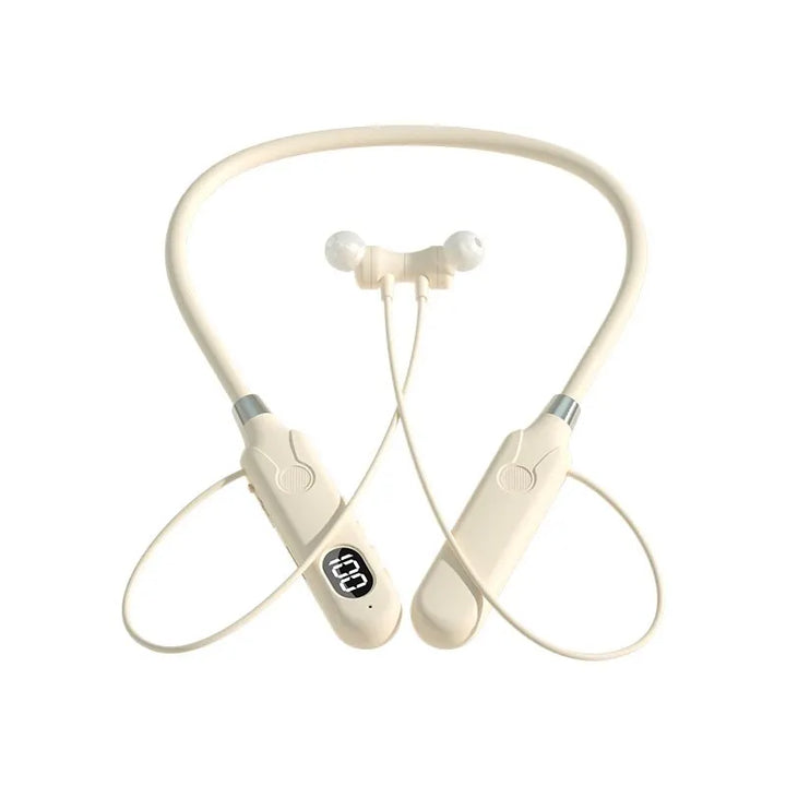 BT-12 Bluetooth 5.3 Neckband Earphones – 50h Battery & Mic – audio-accessory