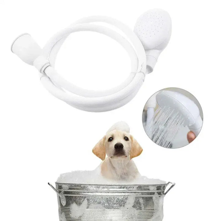 Faucet Pet Shower Hose – Flexible Bath Attachment