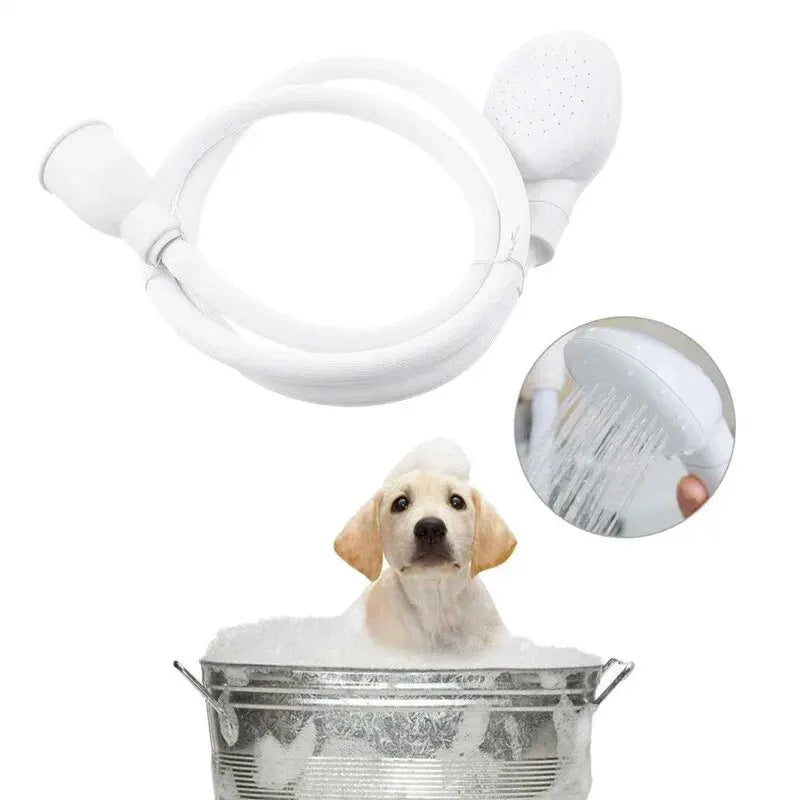 Faucet Pet Shower Hose – Flexible Bath Attachment