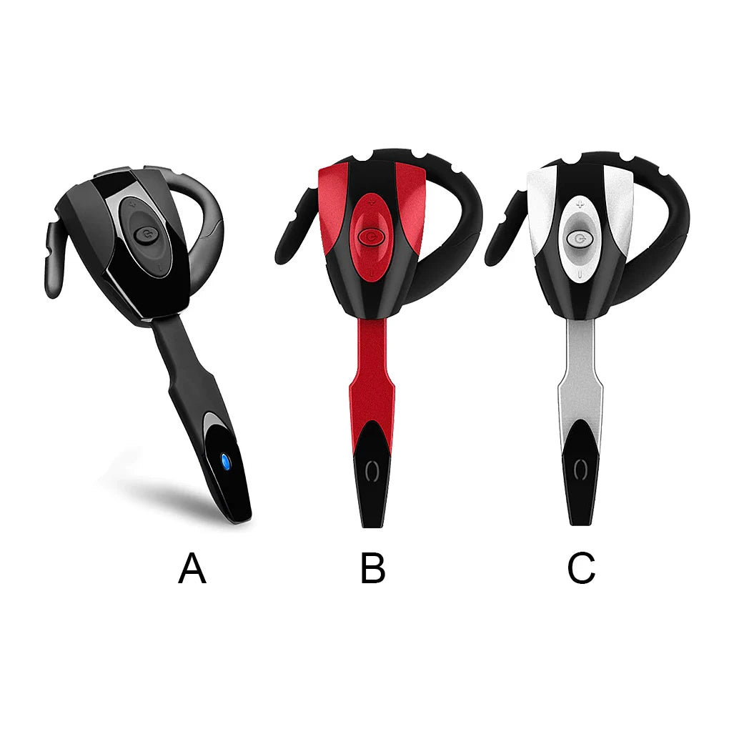 Elenxs Bluetooth Ear Hook Headset – ANC, 6H Talk, Driving Use