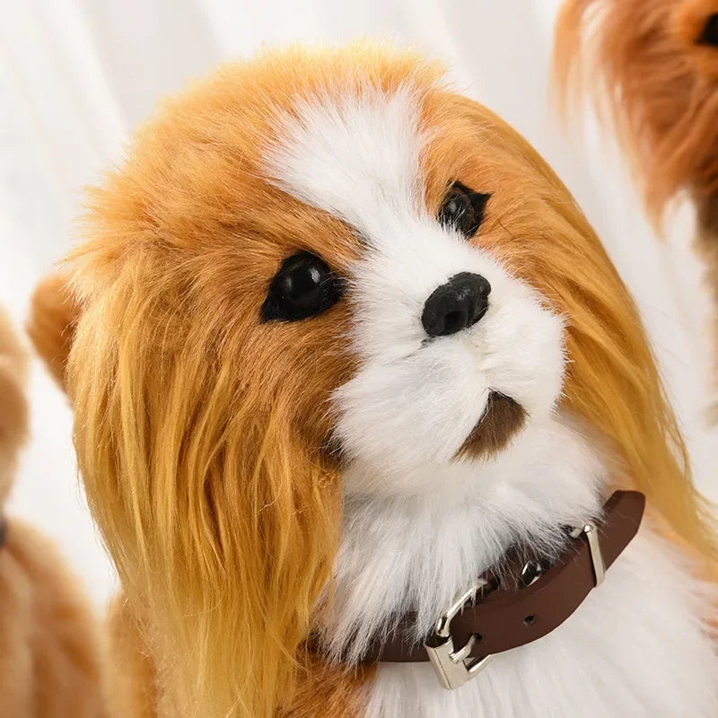 Electronic Plush Dog Toy – Sound & Motion Pet for Kids