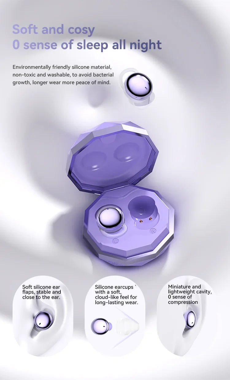 NUOYAREN TWS Bluetooth Earphones | ANC Wireless In-Ear