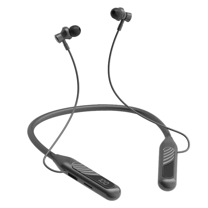 Wireless Bluetooth Earbuds with Touch Control & Charging Display