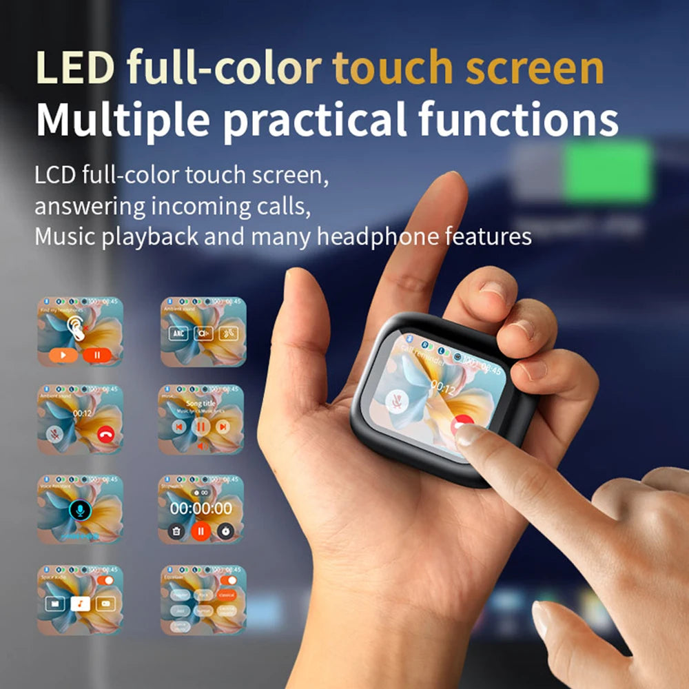 CUGUU LX10 Bluetooth 5.4 Earbuds – ANC, ENC, Touch Screen