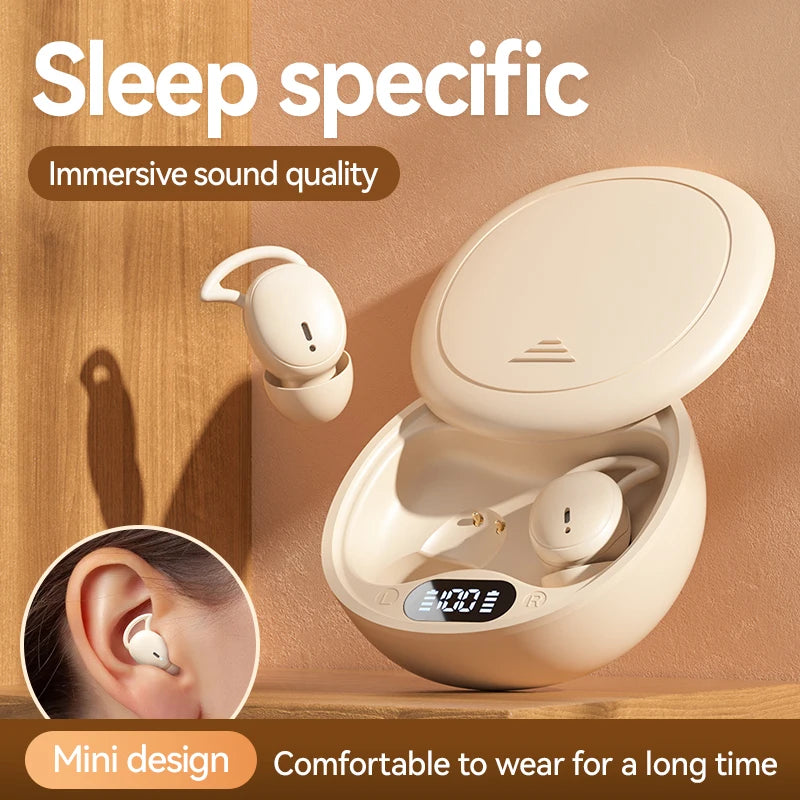 EKEAI Bone Conduction Sleep Earphones – ANC, Bluetooth 5.3