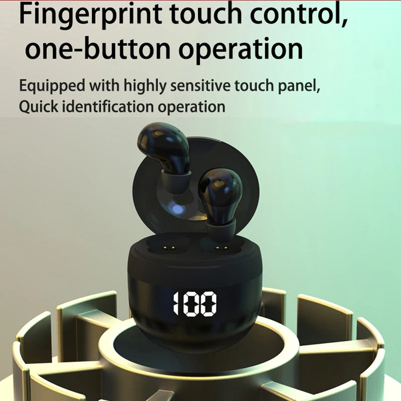 OLOEY Mini TWS Earphones – Bluetooth 5.3, ANC, 24H Battery