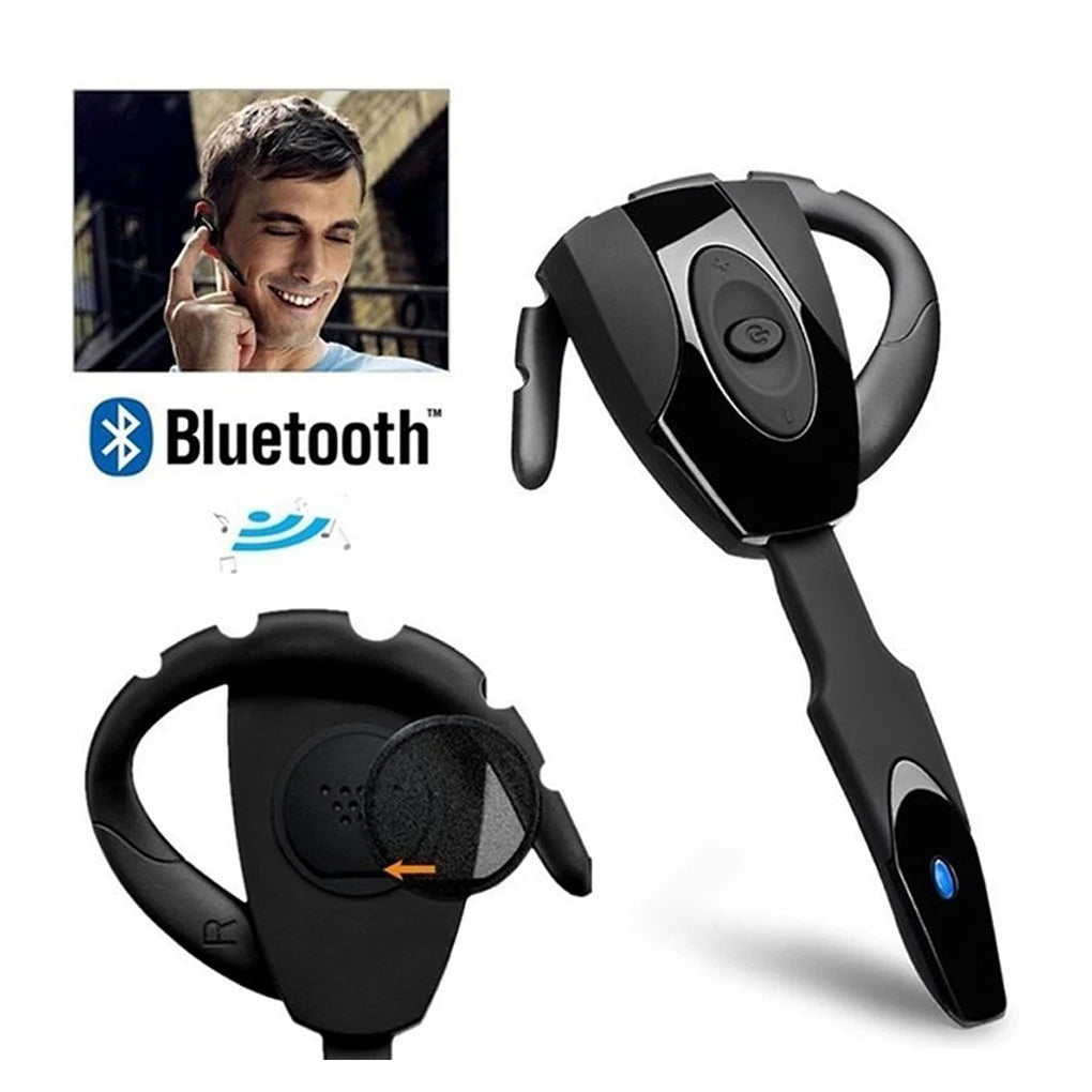 Elenxs Bluetooth Ear Hook Headset – ANC, 6H Talk, Driving Use