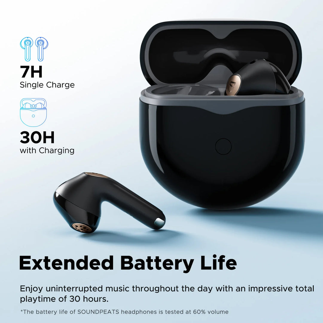 SoundPEATS Air4 Lite – Hi-Res Bluetooth 5.3 Earbuds