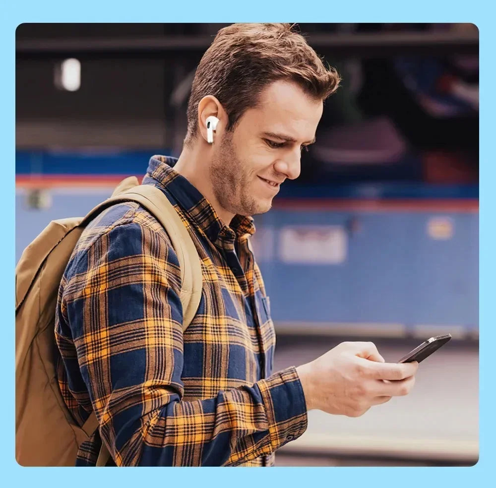 Ear Hook Bluetooth Headphones with Mic & ANC | HiFi Sound