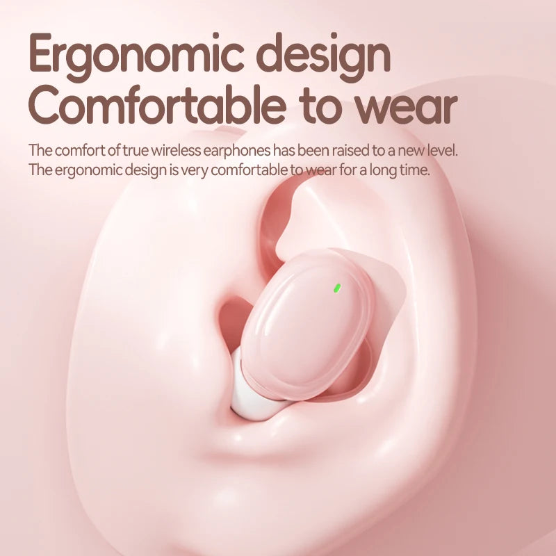 Hello Kitty TWS Earphones – Bluetooth 5.3, ANC, Waterproof