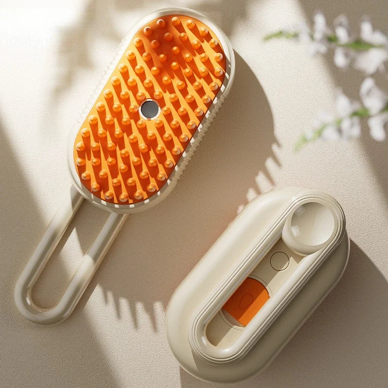 Electric Spray Massage Comb for Pets – Grooming & De-Shedding Tool