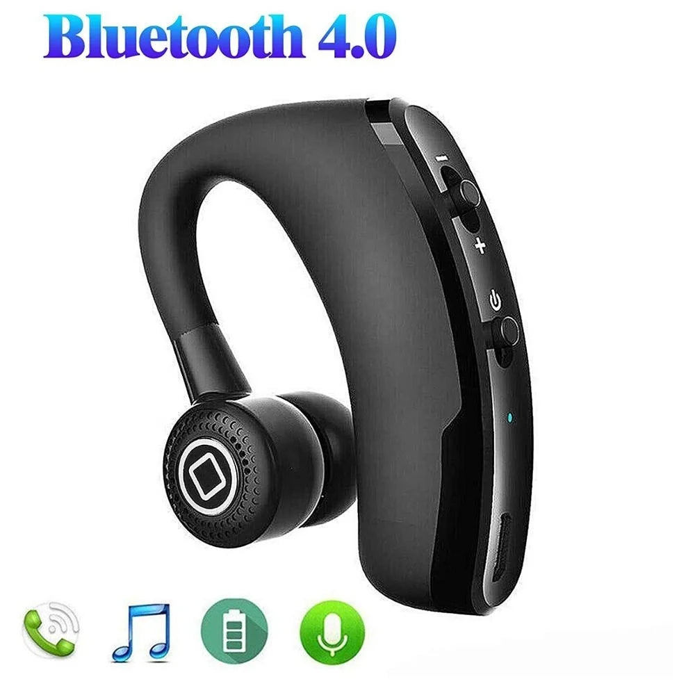 Fomscvka V9 Wireless Ear Hook Headset – HiFi Hands-Free