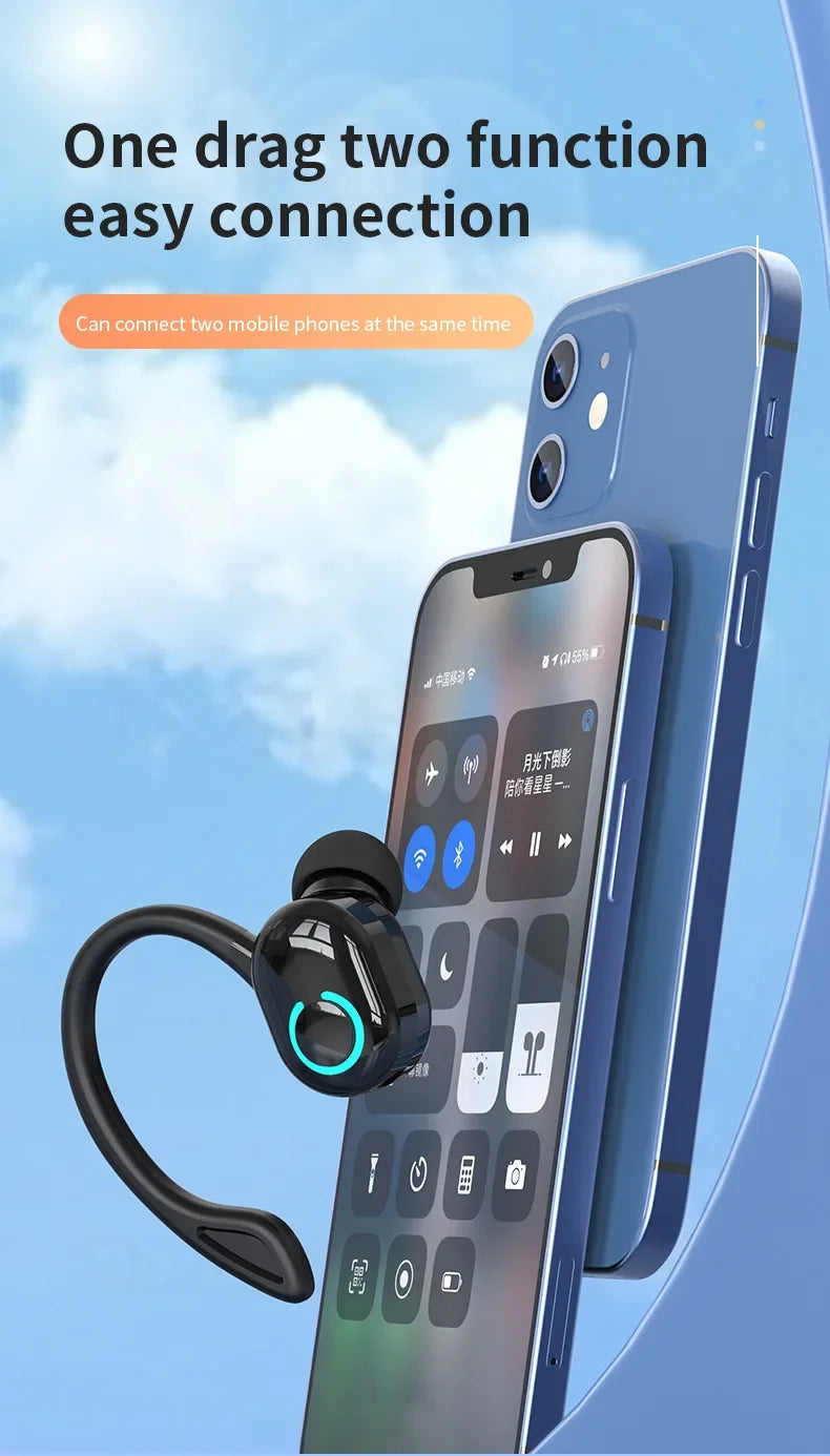 VIKEFON S10 Bluetooth 5.2 Headset – ANC, HiFi Bass, Sport