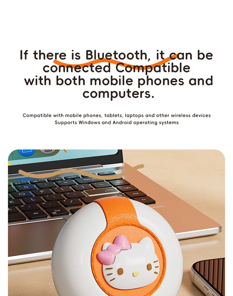 Hello Kitty Bluetooth 5.2 Earbuds – Cute, Wireless & Waterproof
