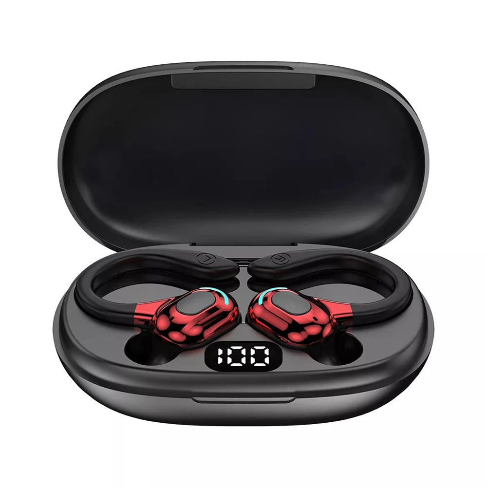 Virwir Bluetooth 5.2 Ear Hook Earbuds – ANC, HiFi Stereo, 60H