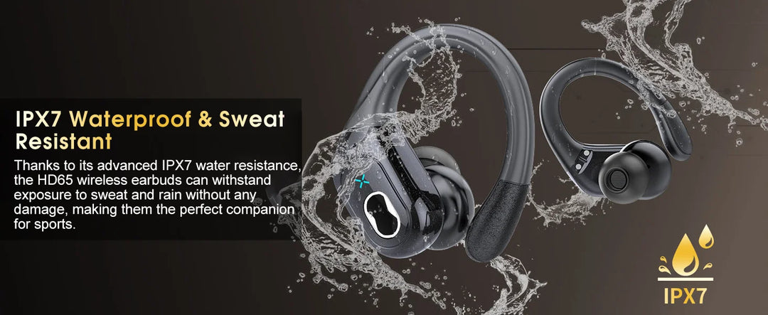 GDLYL HD65 Wireless Earbuds – ANC, 75H Playtime, IPX7