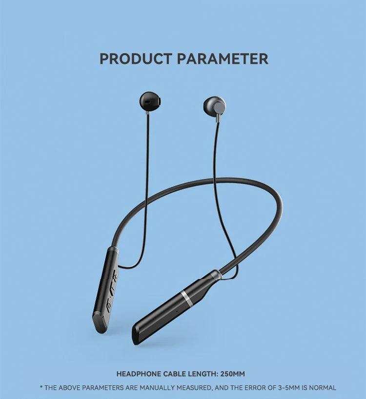 ZUIDID YH08 Neckband Bluetooth Headphones – 54H Battery