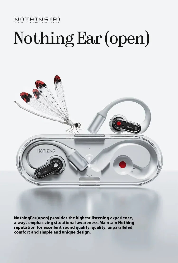 Darmoshark Nothing Ear Open – Bluetooth Ear Hook Headset HiFi