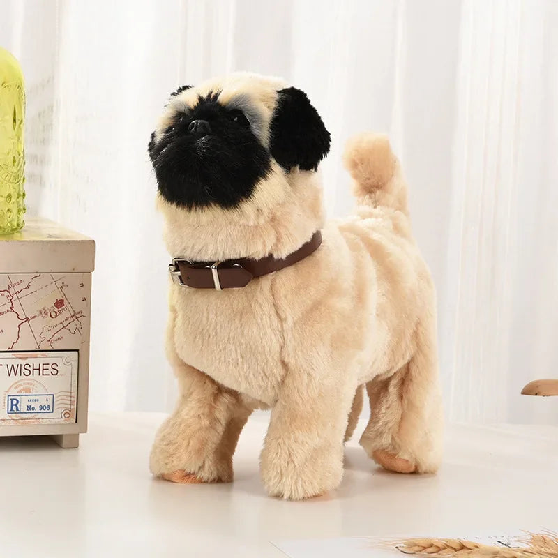 Electronic Plush Dog Toy – Sound & Motion Pet for Kids