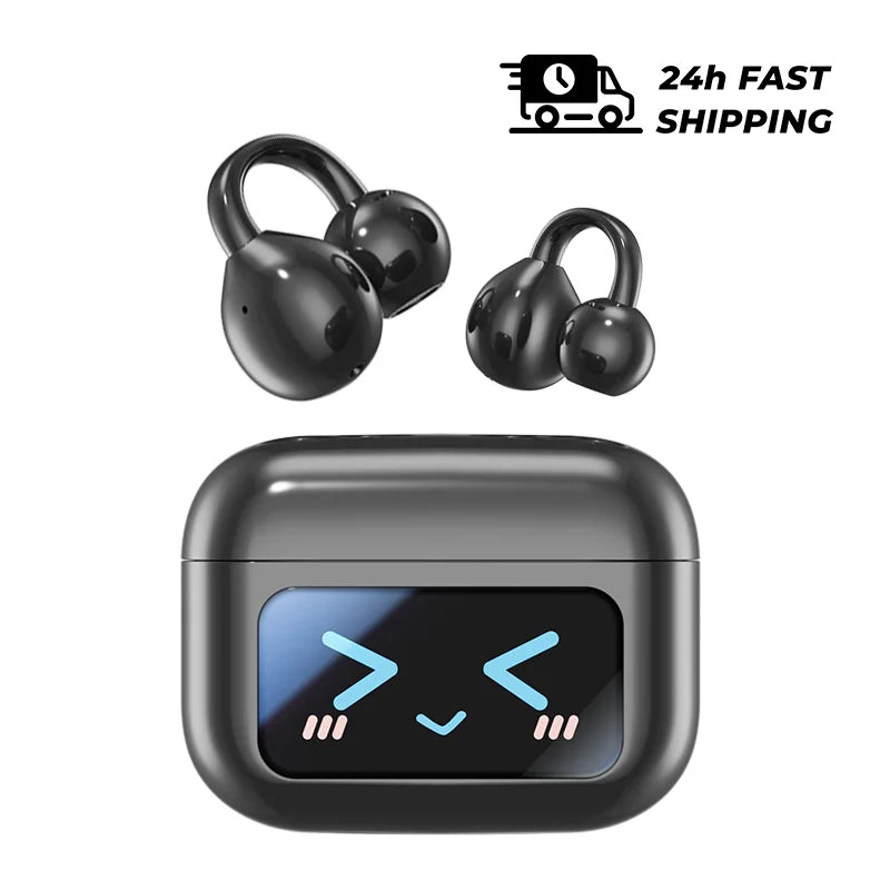 WJOY M100 Bluetooth 5.4 Clip-On Earphones – Translation & Waterproof