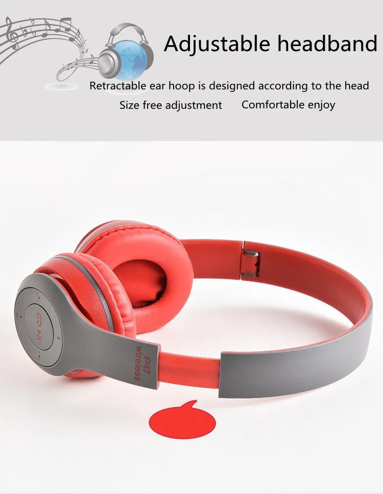 DIXSG P47 Wireless Headphones – Bluetooth 5.0 Over-Ear