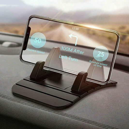 Anti-Slip Silicone Phone Pad – No-Slip Mat for Car Dashboards & Desks – car-accessory