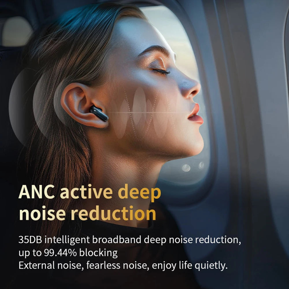 CUGUU LX10 Bluetooth 5.4 Earbuds – ANC, ENC, Touch Screen