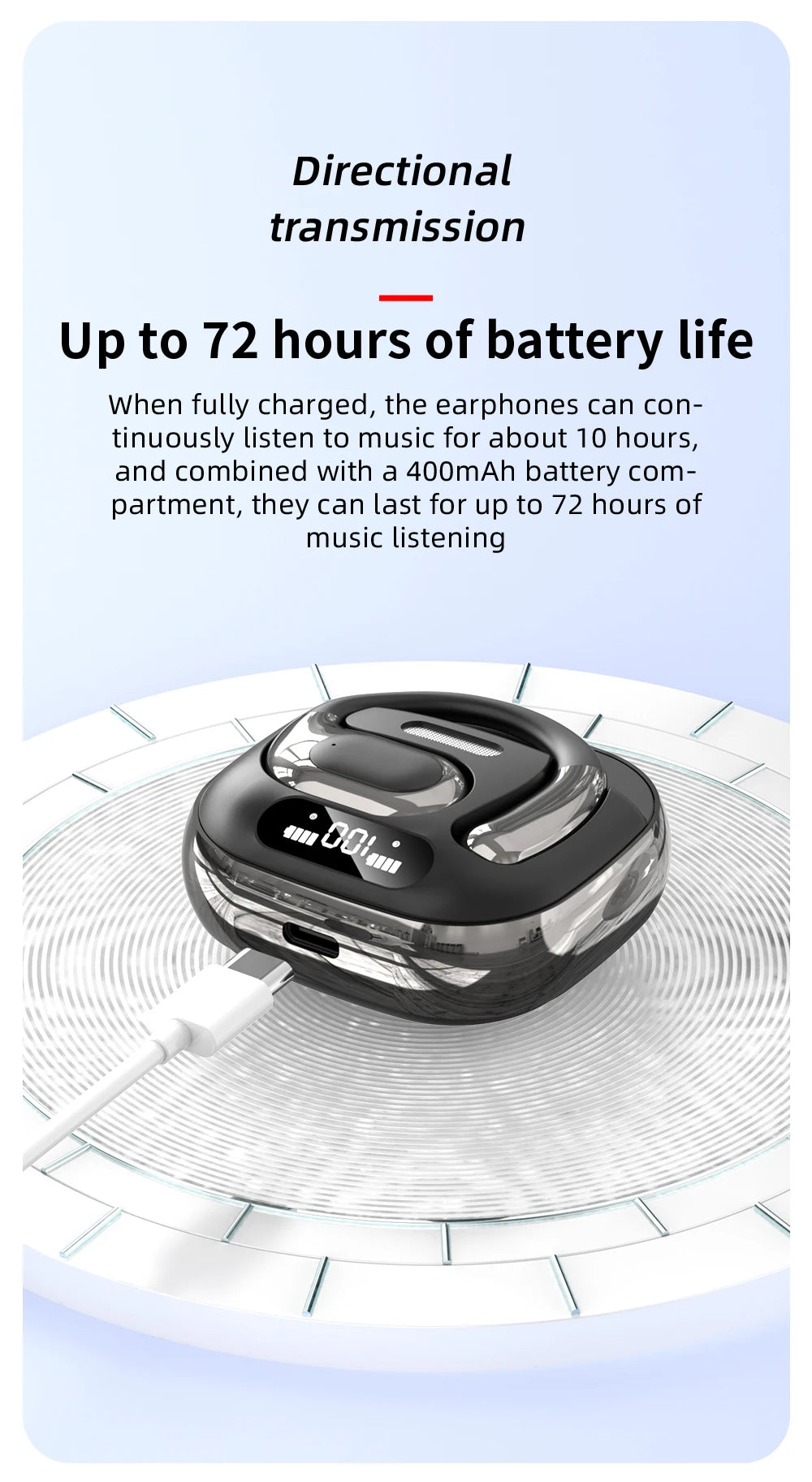 WJOY Bluetooth 5.4 Earbuds with Real-Time Translation – audio-accessory