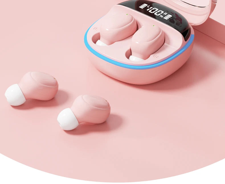 Hello Kitty TWS Earphones – Bluetooth 5.3, ANC, Waterproof