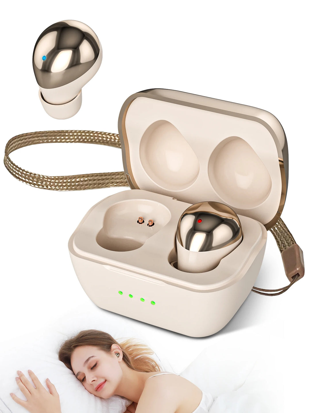 Puredemo Y18 Mini Bluetooth Headphones – ANC, Deep Bass