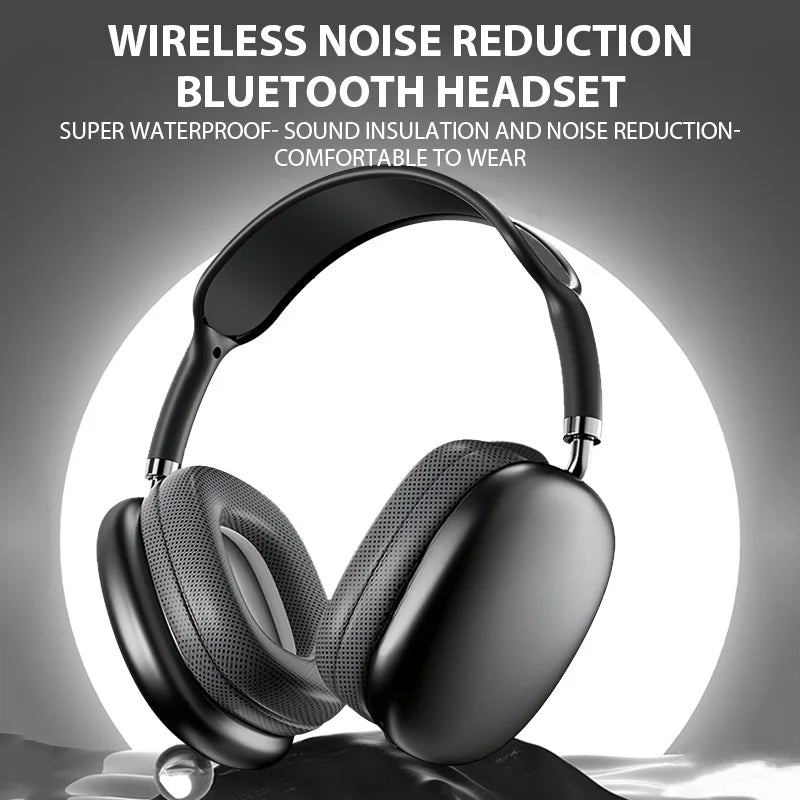 felfial P9 Wireless Bluetooth Headphones with TF Card Slot – Over-Ear Stereo Sound