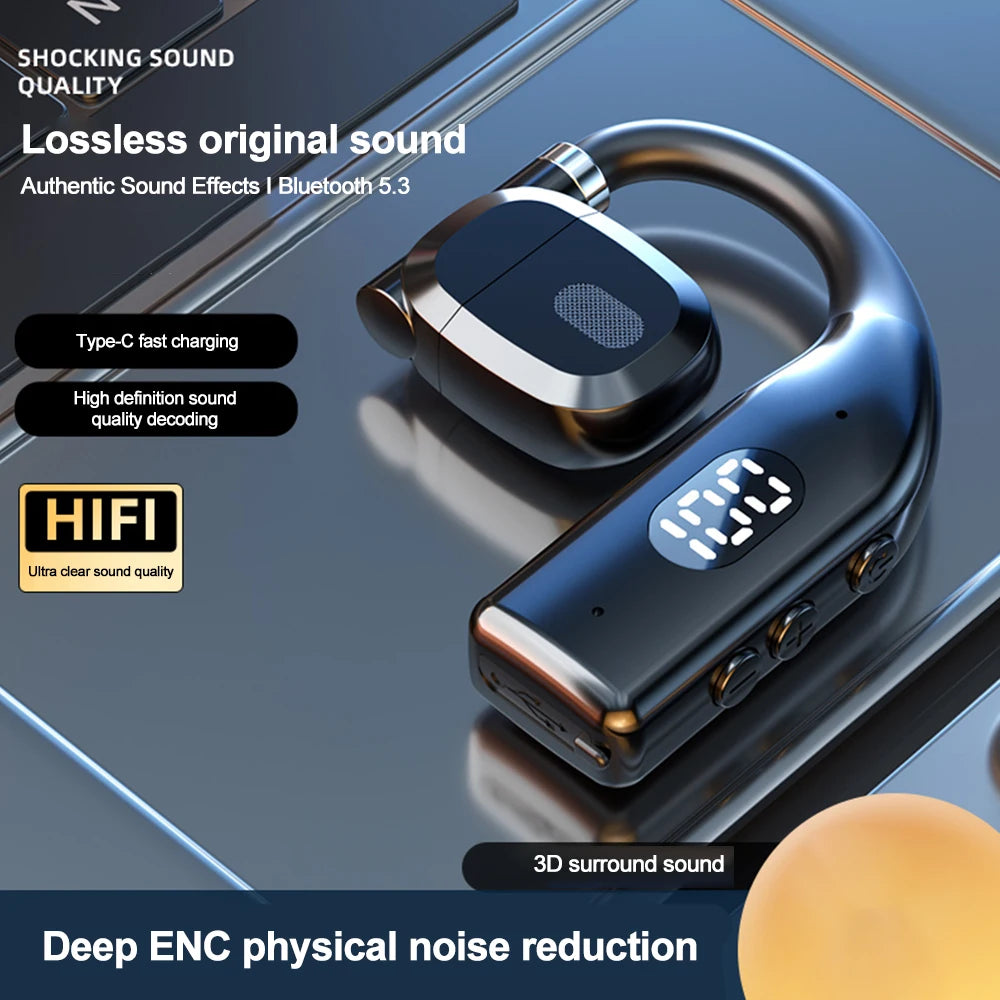 Kebidumei Bluetooth 5.4 Business Headset – ENC, 30H Talk