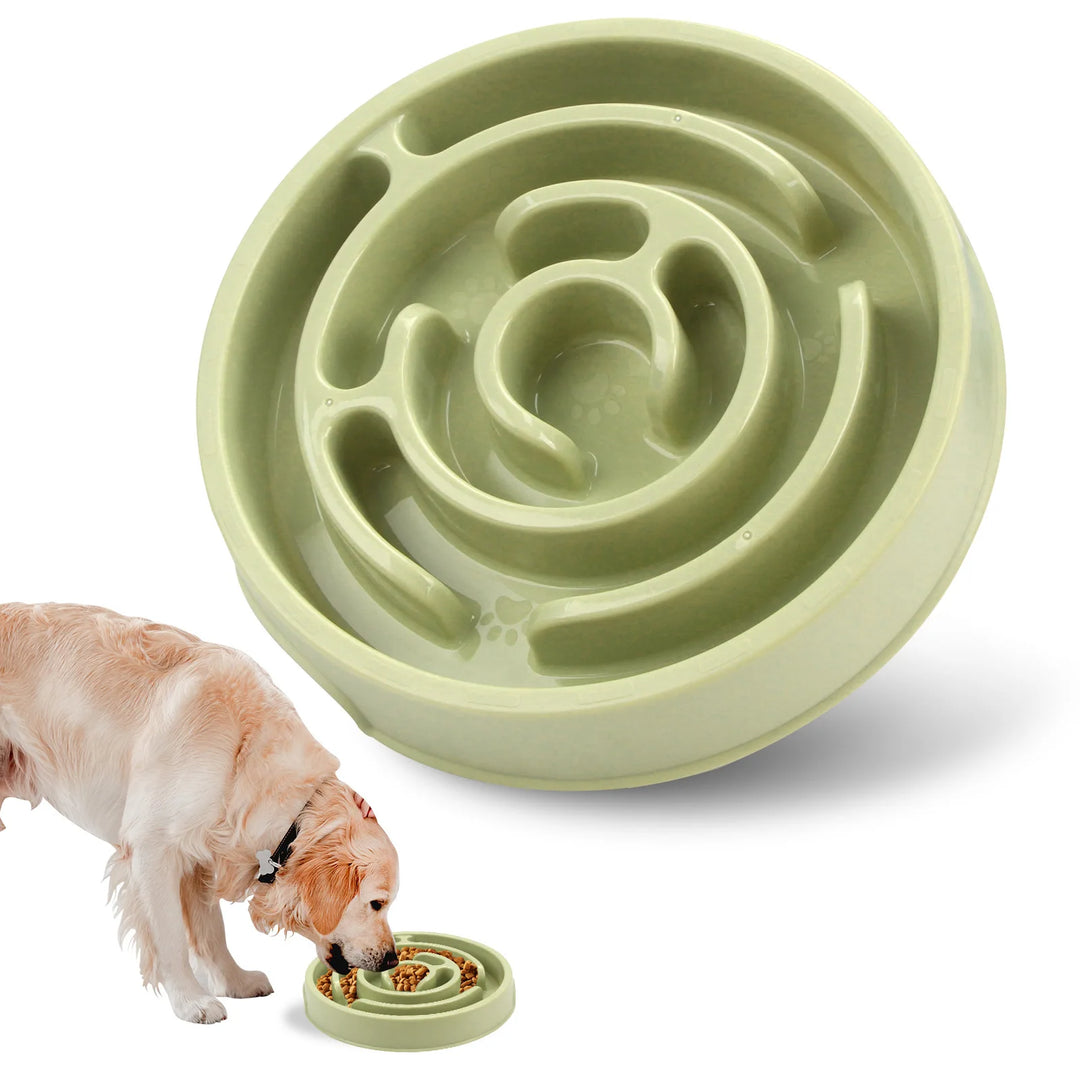 Slow Feeder Dog Bowl – Non-Slip & Anti-Choke Design