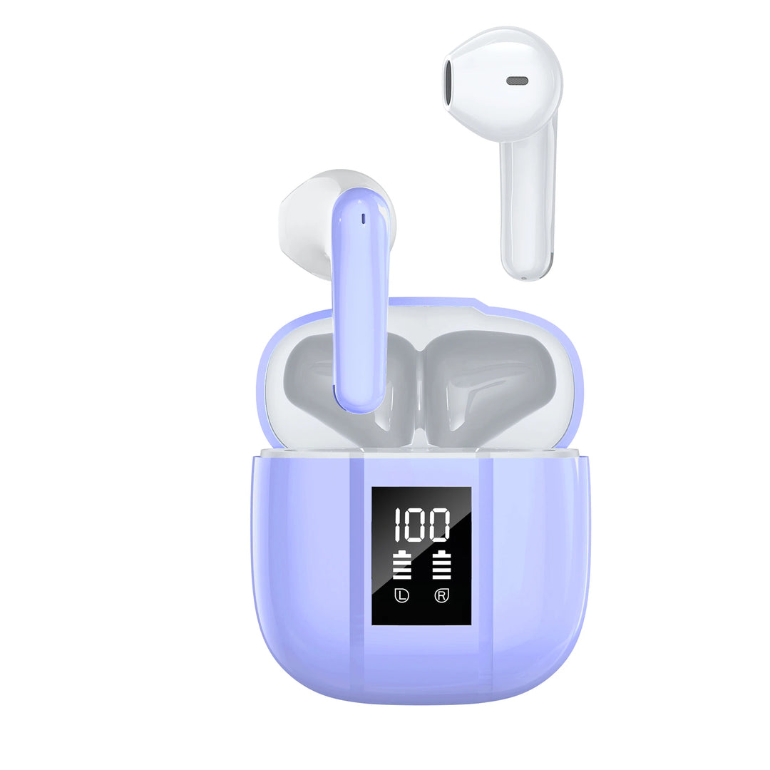BLAST! i50 Bluetooth 5.3 Earbuds – LED Display & 8H Playtime
