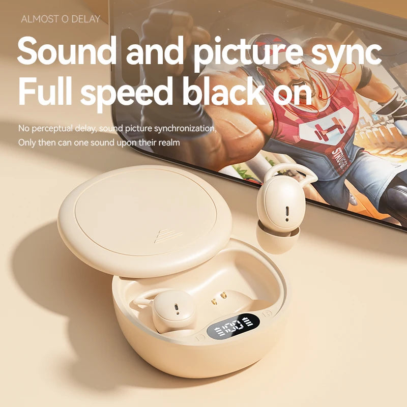 EKEAI Bone Conduction Sleep Earphones – ANC, Bluetooth 5.3