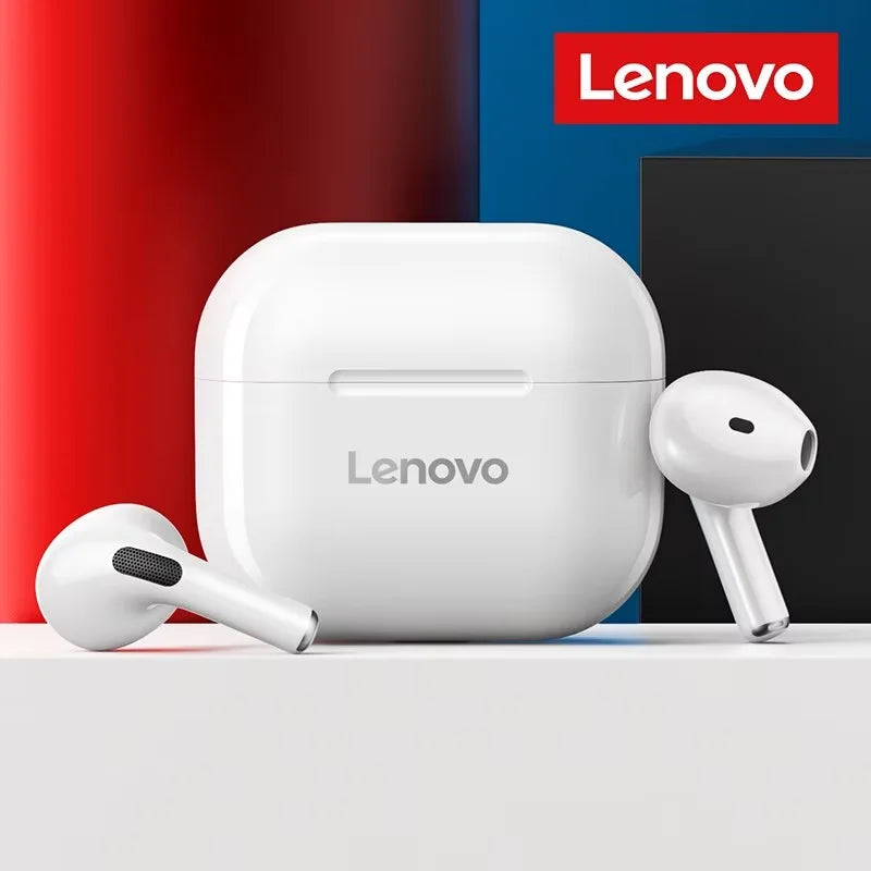 Lenovo LP40 Bluetooth 5.3 Earbuds – TWS Waterproof Earphones